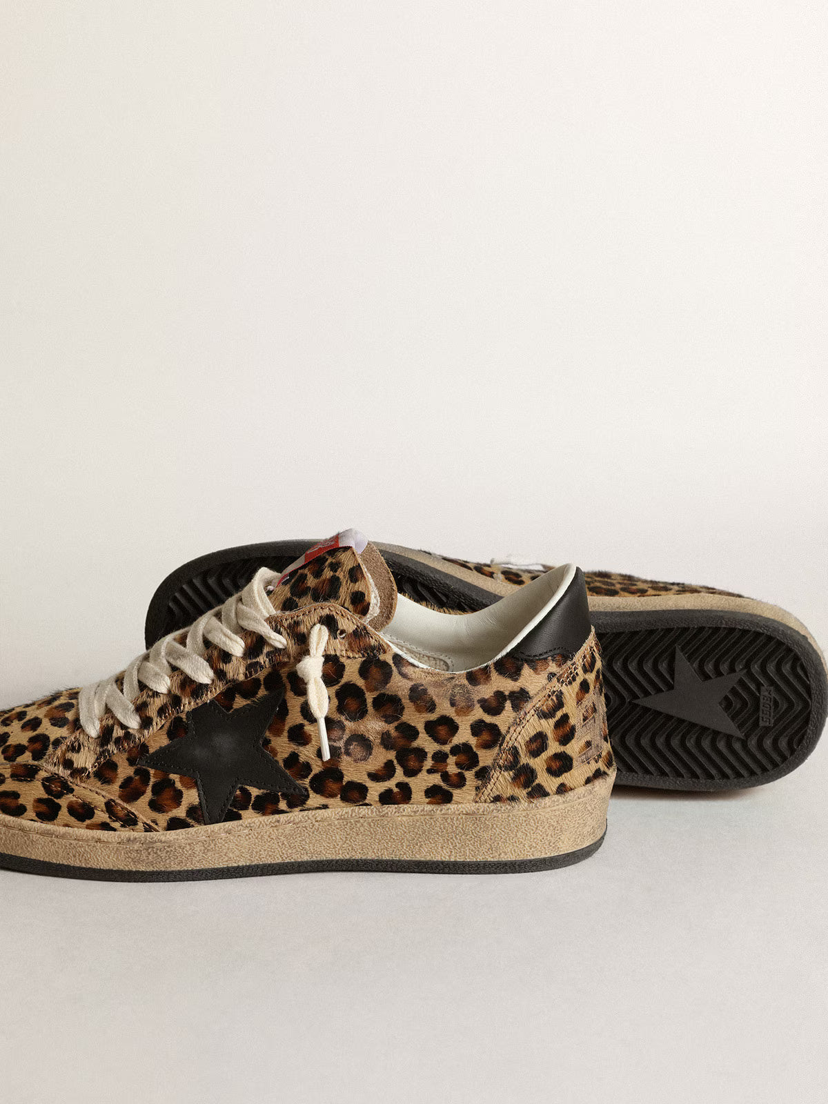 Ball Star Sneakers Leo Print / Black
