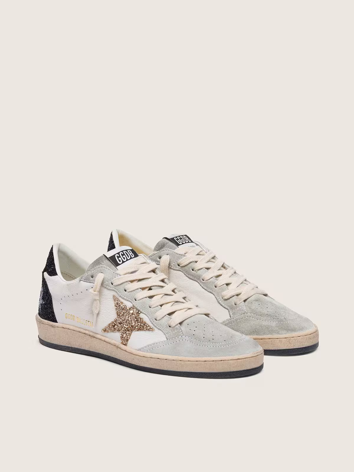 Ball Star Sneakers Nappa / Suede / Black