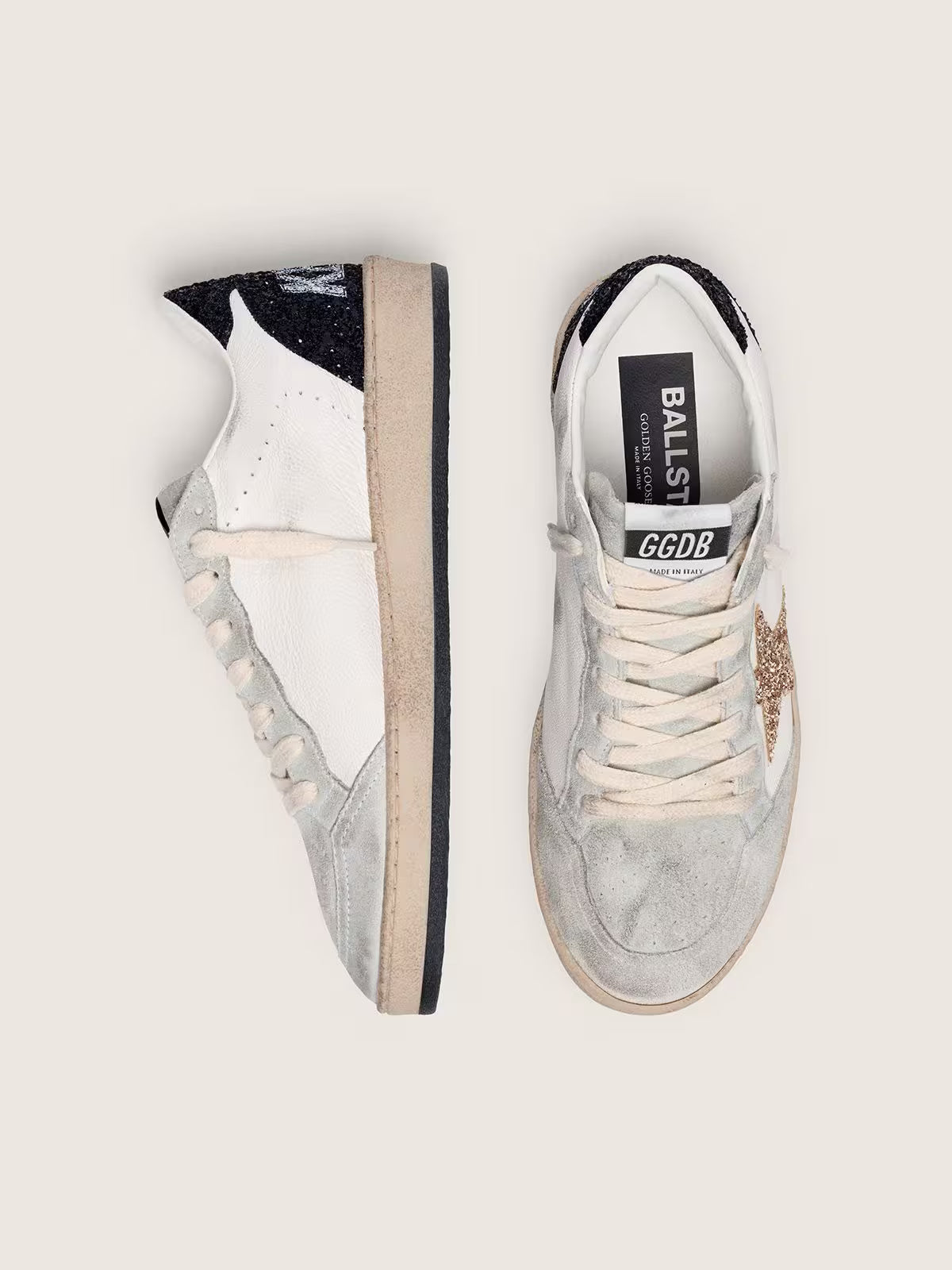 Ball Star Sneakers Nappa / Suede / Black