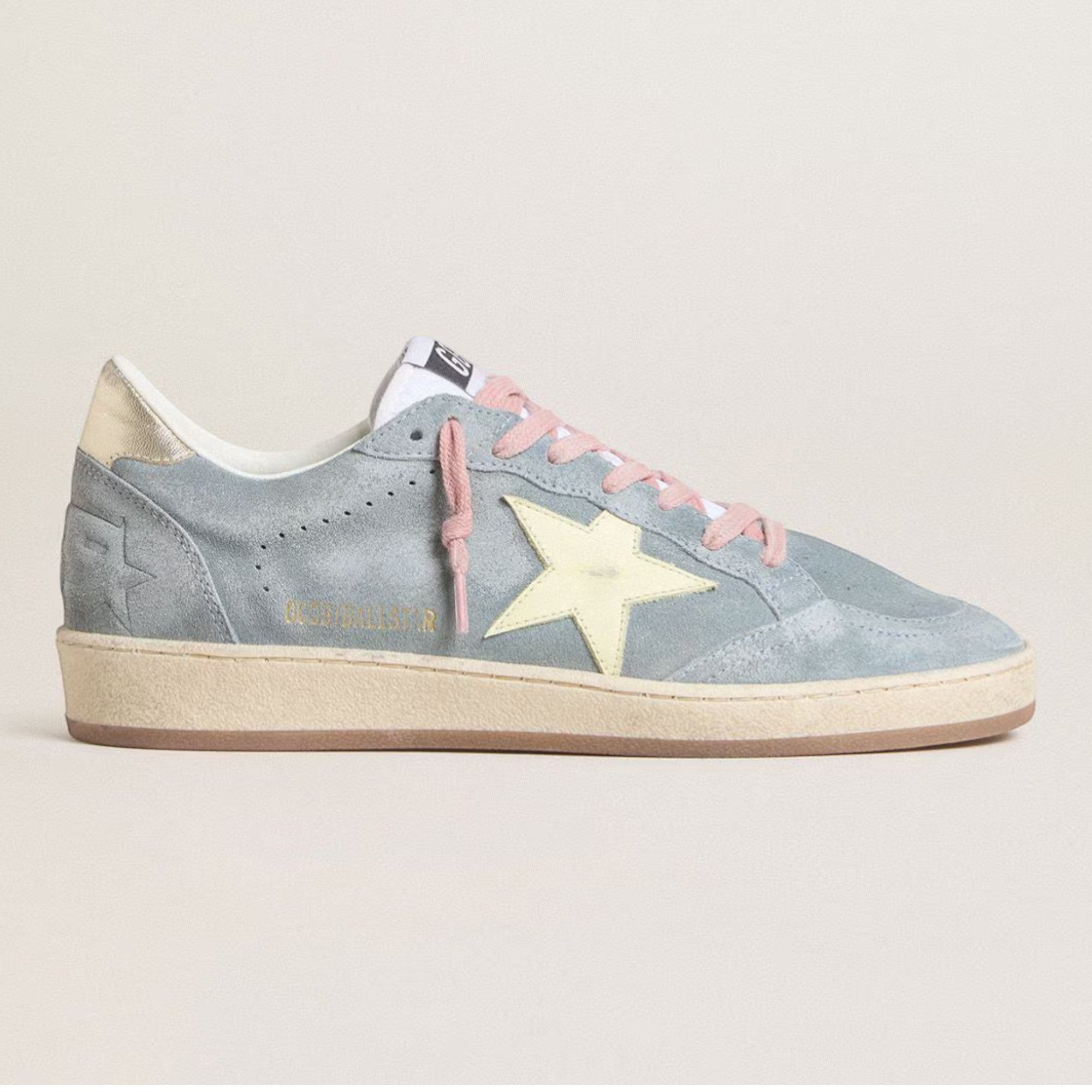 Ball Star Sneakers Powder Blue / Cream