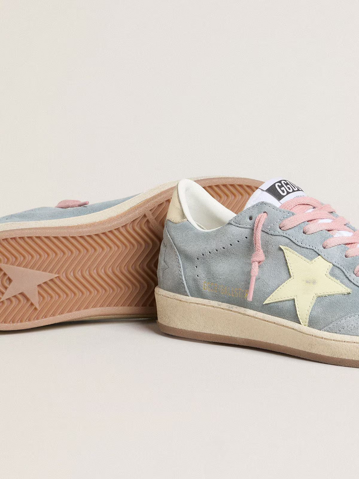 Ball Star Sneakers Powder Blue / Cream