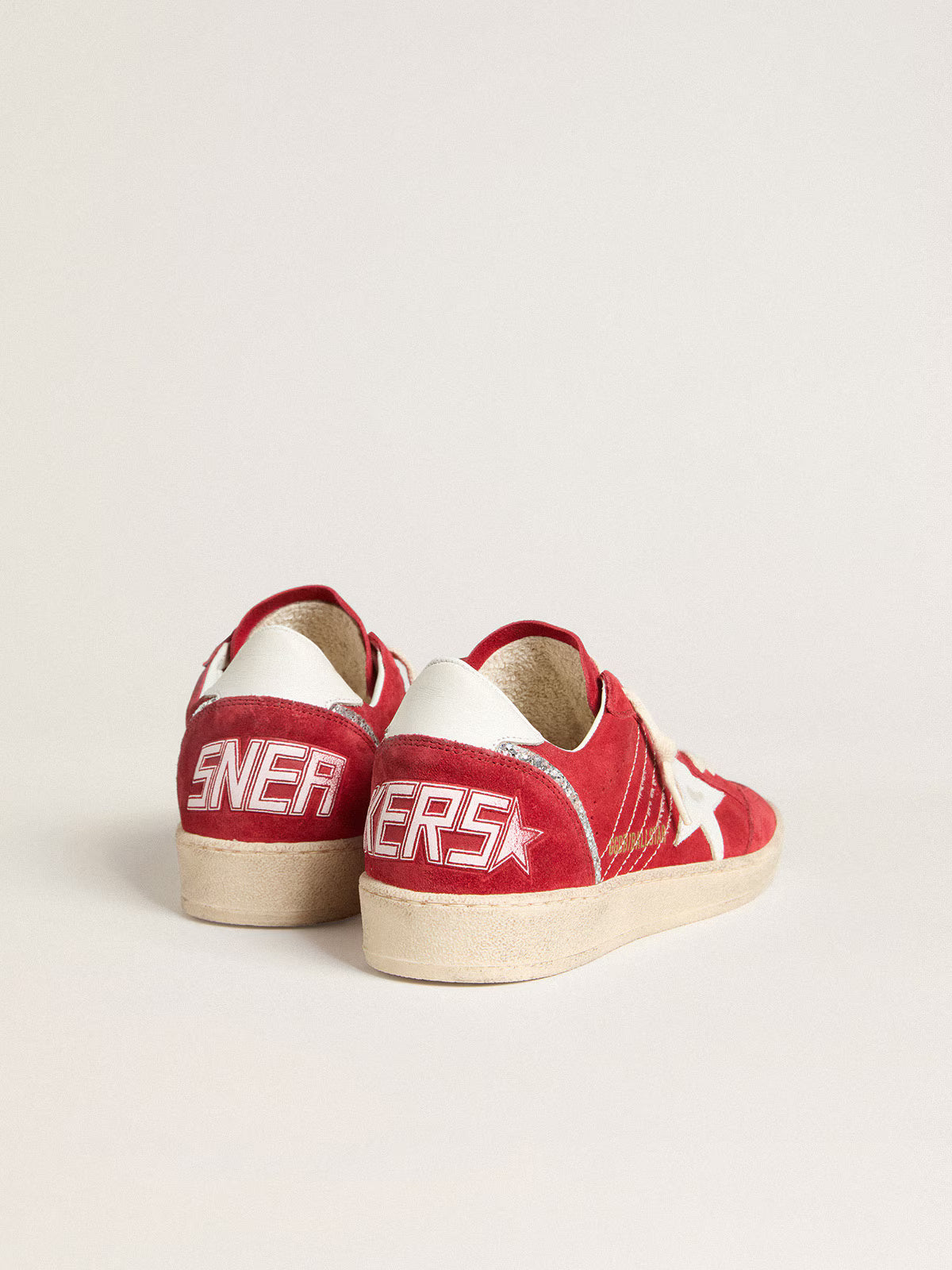 Ball Star Sneakers Red / White