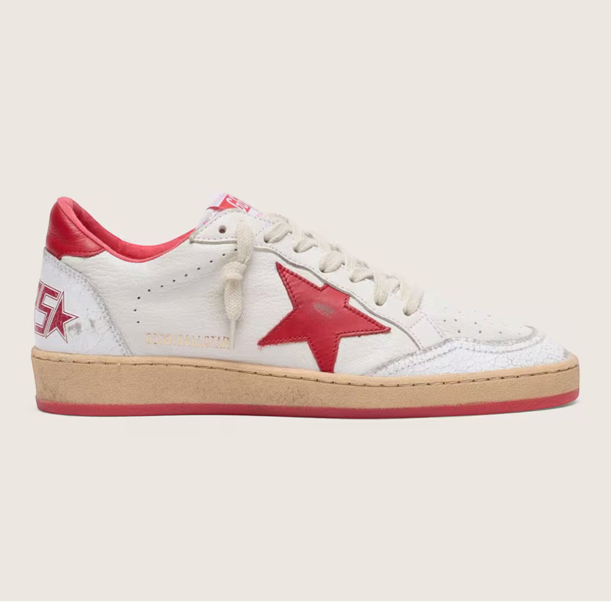 Ball Star Sneakers White / Red