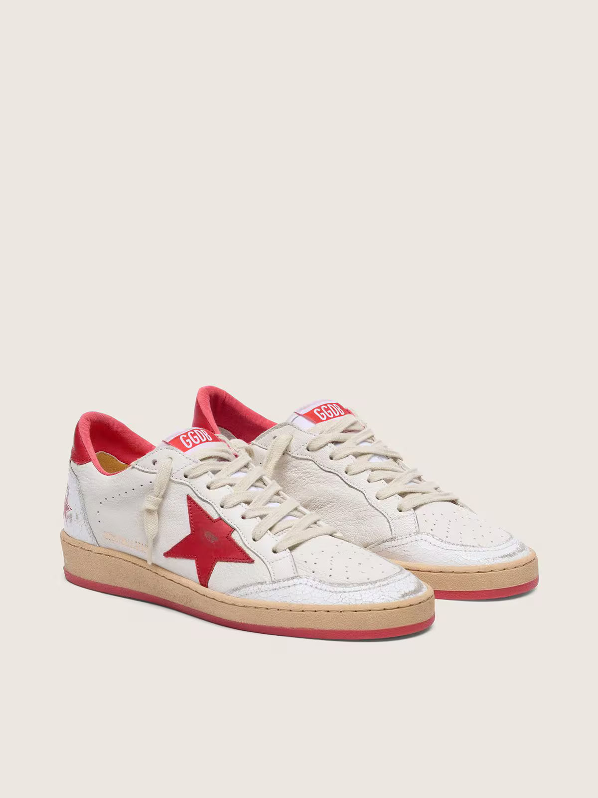 Ball Star Sneakers White / Red