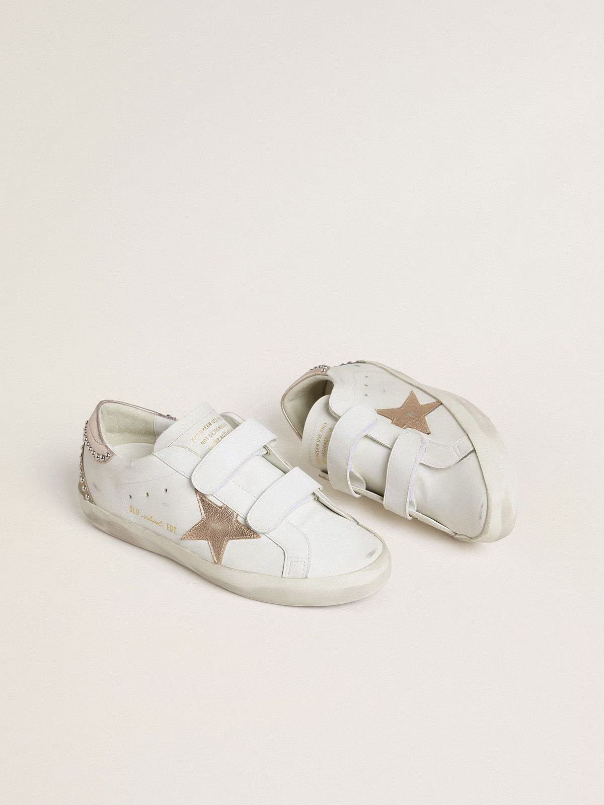 Old School LTD Sneakers White / Rose Gold