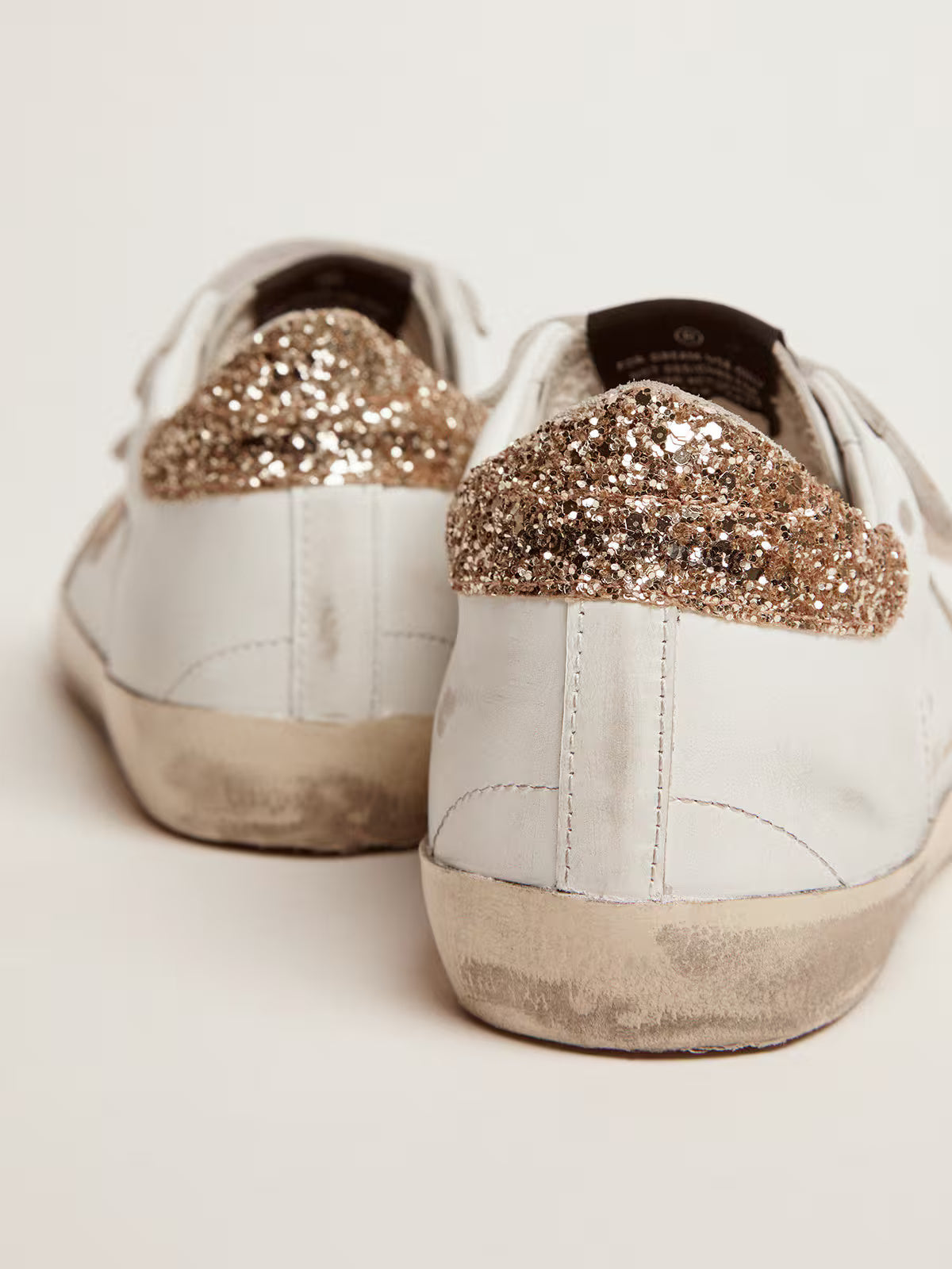 Old School Sneakers White / Gold