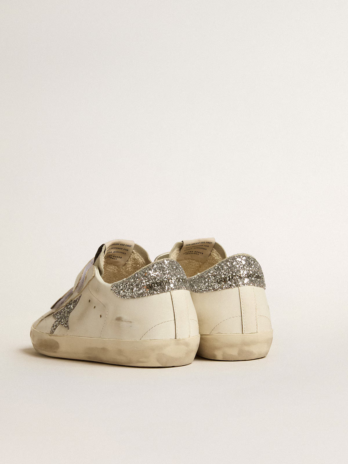 Old School Sneakers White / Silver / Ice Grey