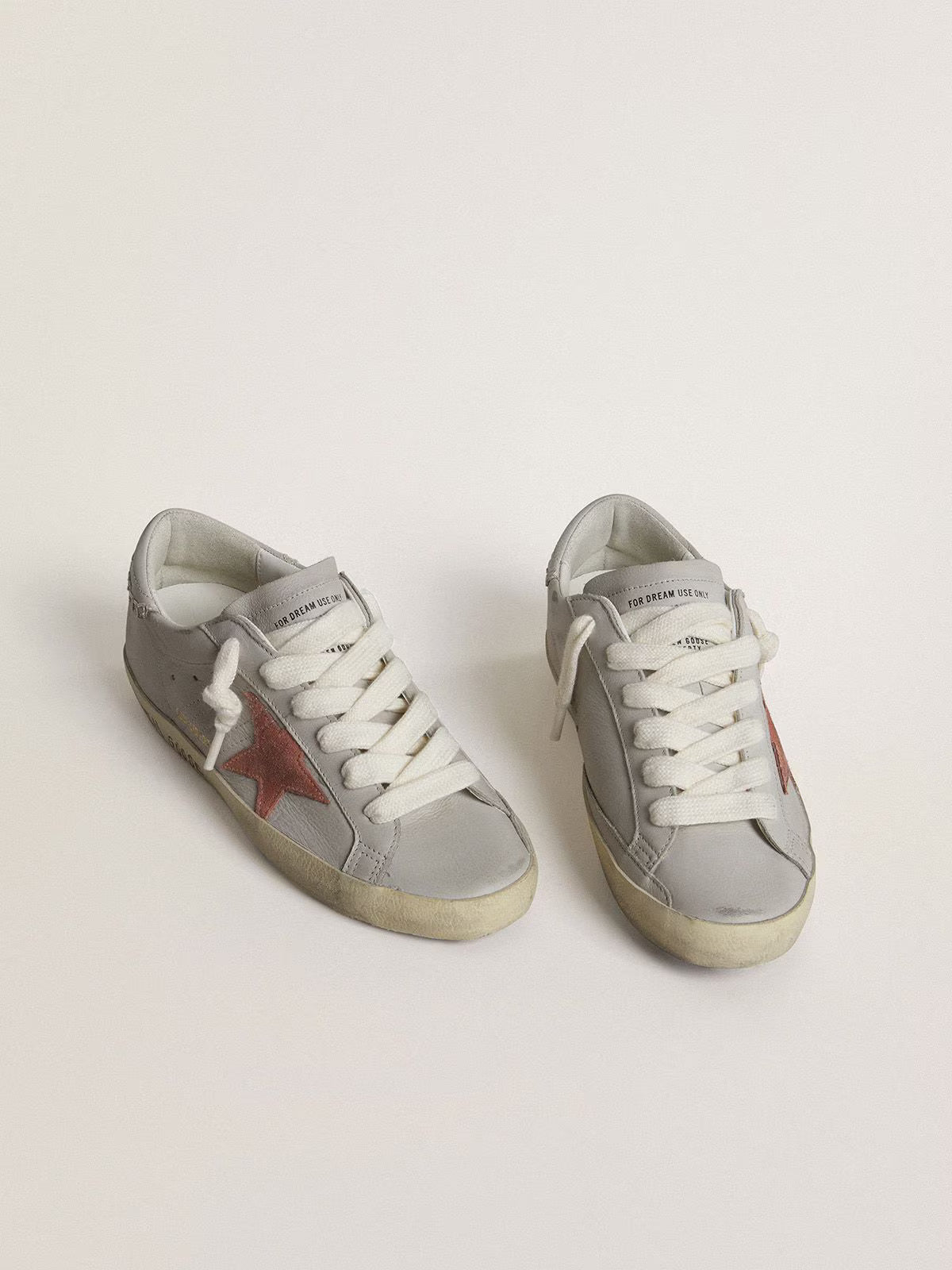 Super-Star LTD Sneakers Grey / Brick Red