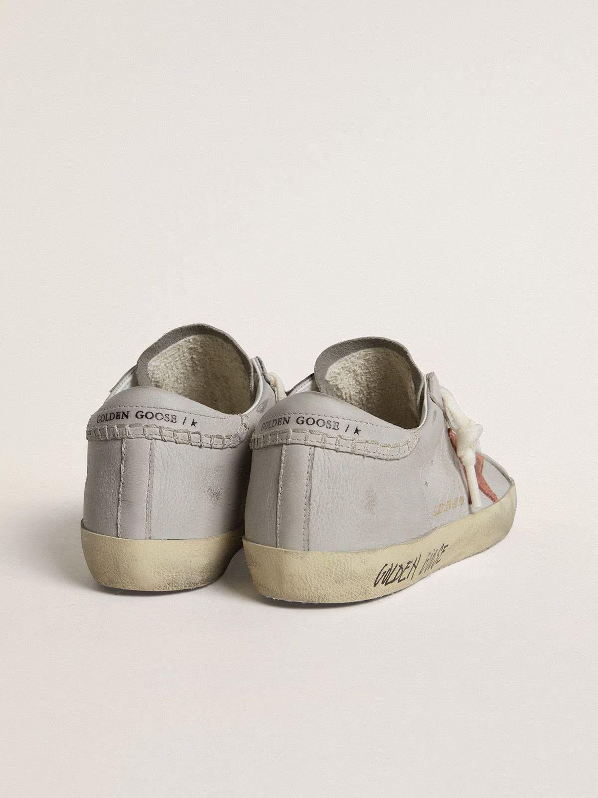 Super-Star LTD Sneakers Grey / Brick Red