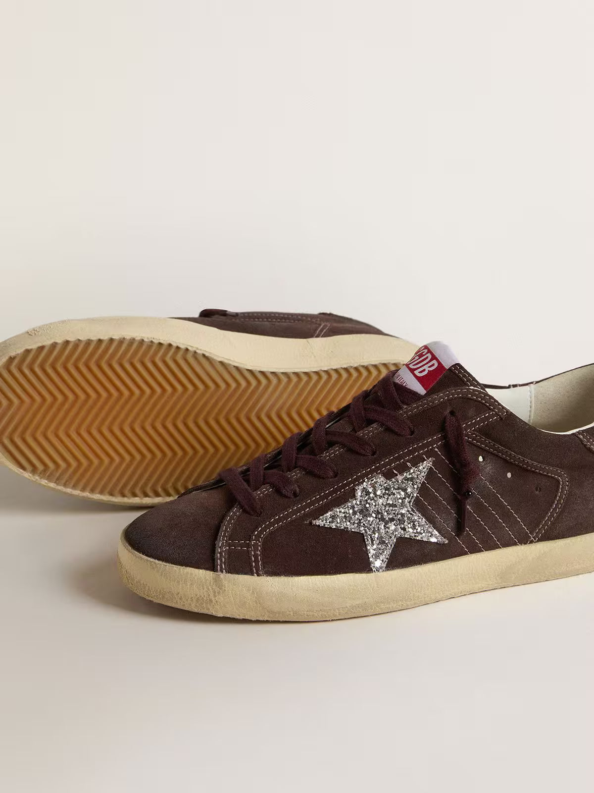 Super-Star Sneakers Brown / Silver