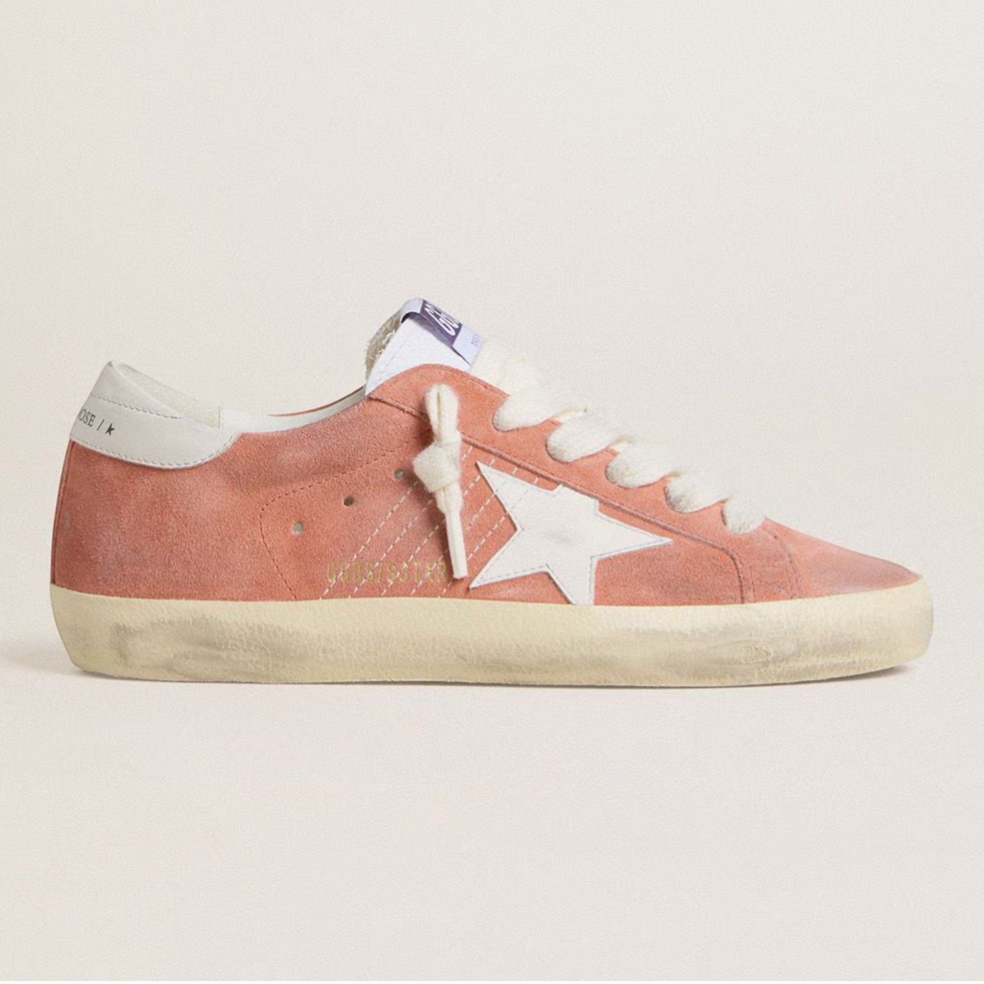 Super-Star Sneakers Coral / White