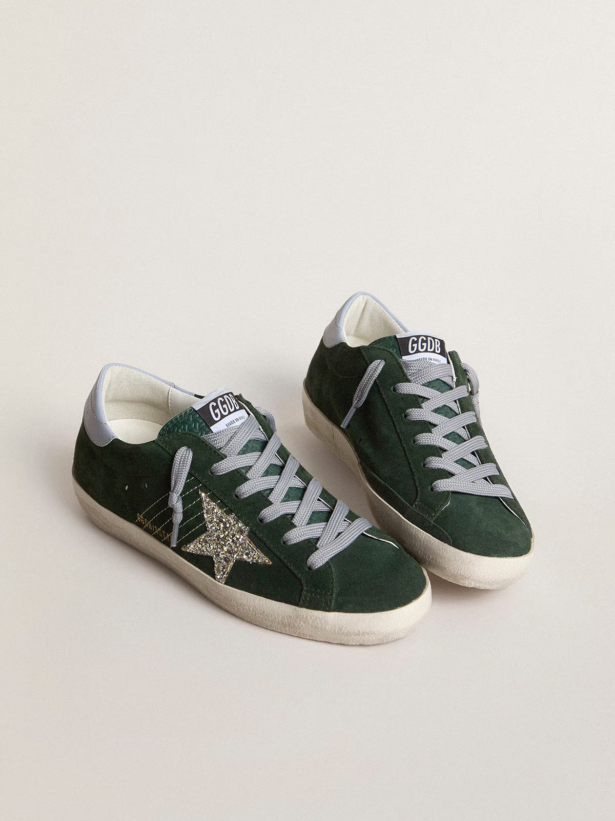 Super-Star Sneakers Green / Silver