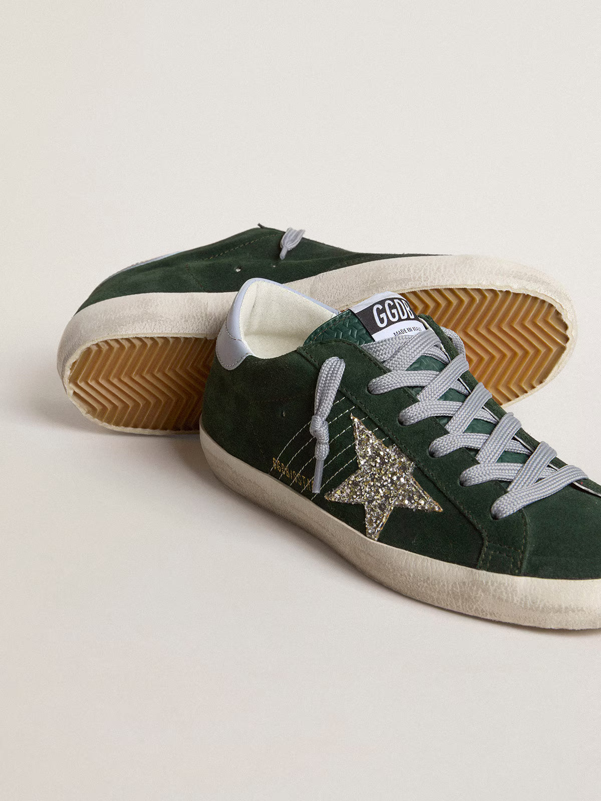 Super-Star Sneakers Green / Silver