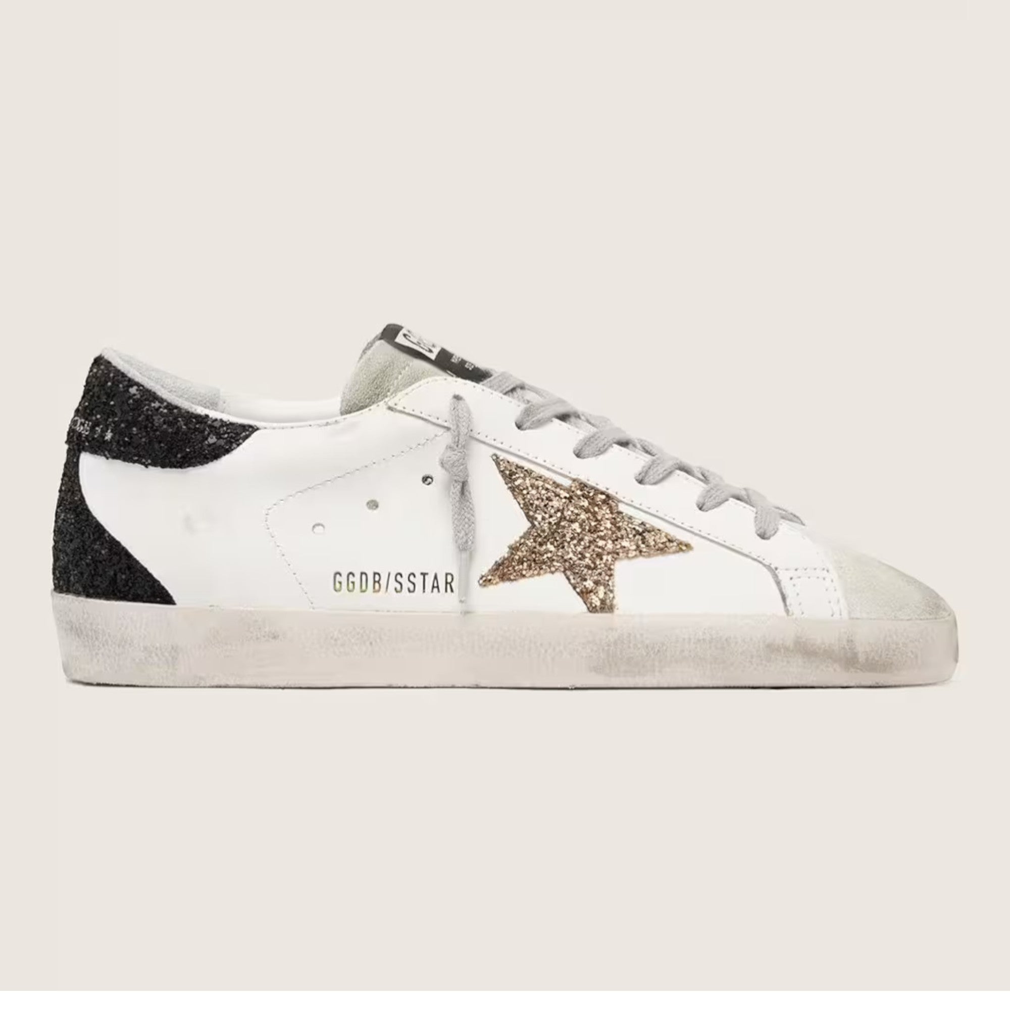 Super-Star Sneakers White / Gold / Black
