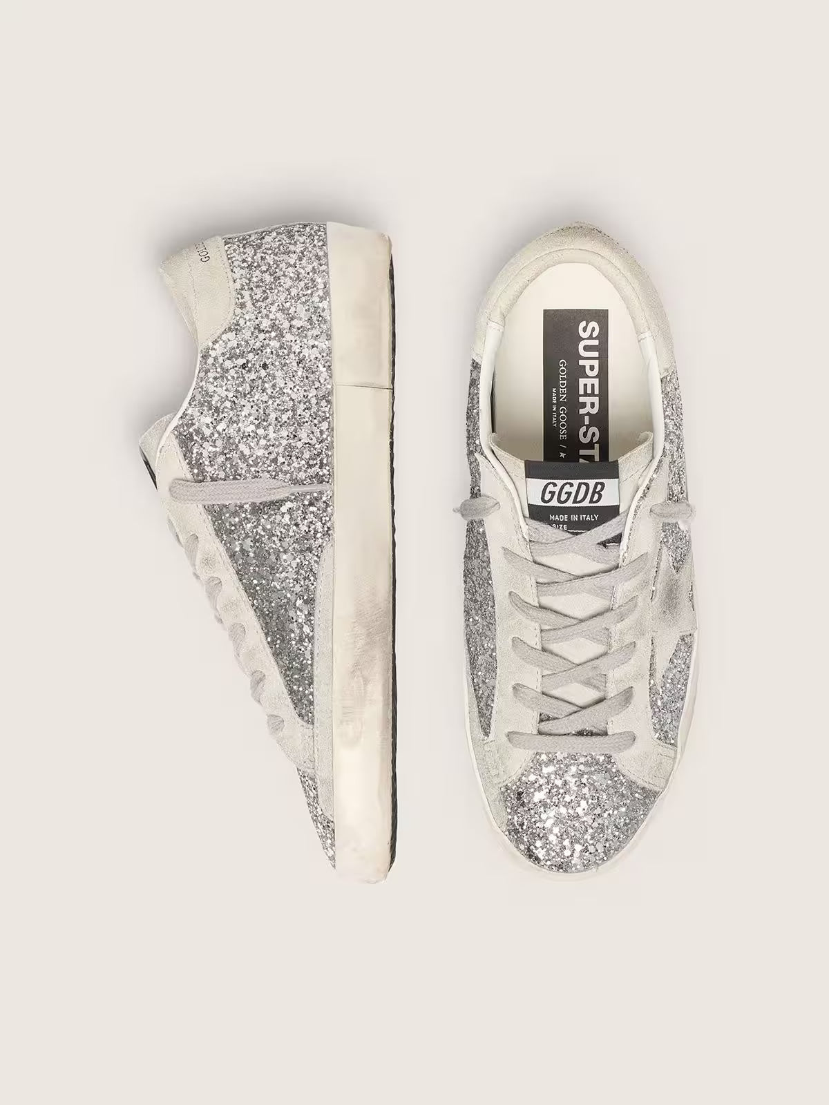 Super-Star Sneakers Silver / Ice Grey