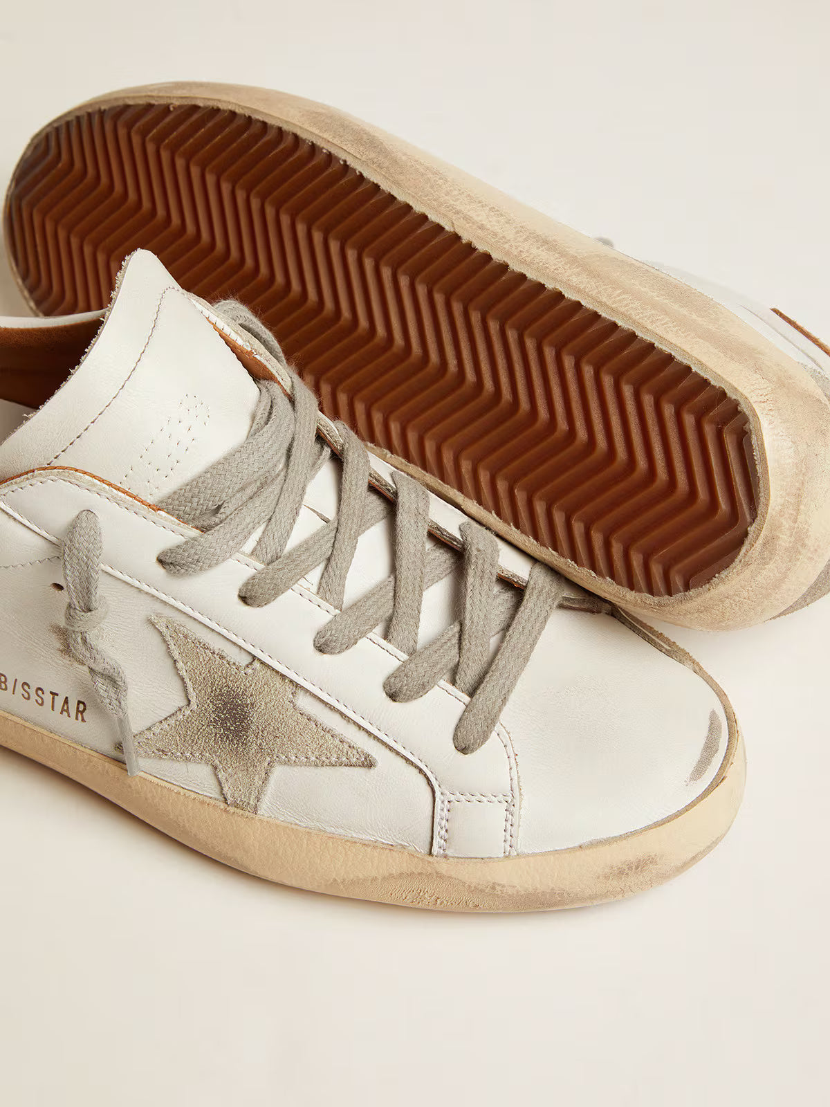 Super-Star Sneakers White / Brown