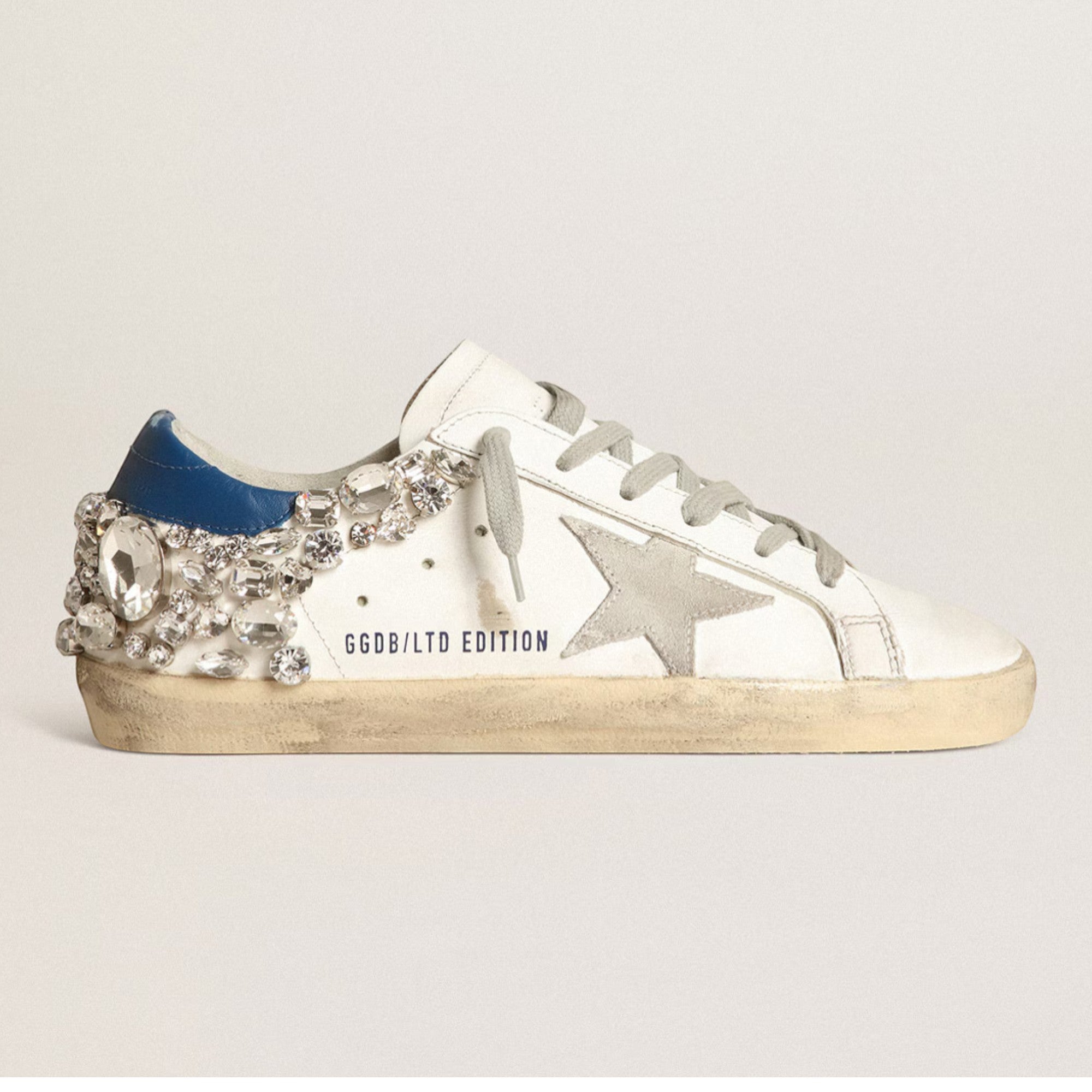 Super-Star Sneakers White Swarovski