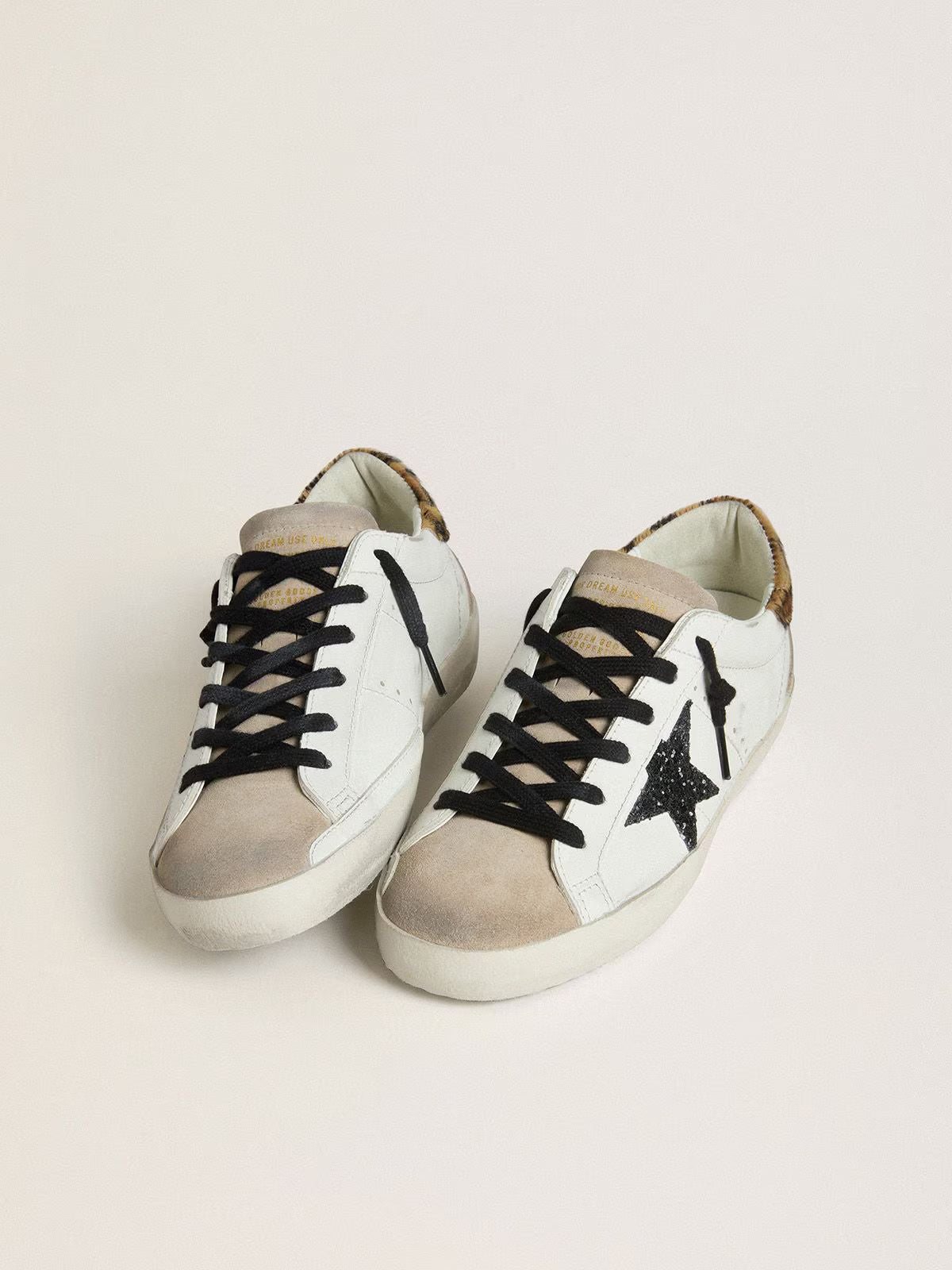 Super-Star Sneakers Black / Leopard