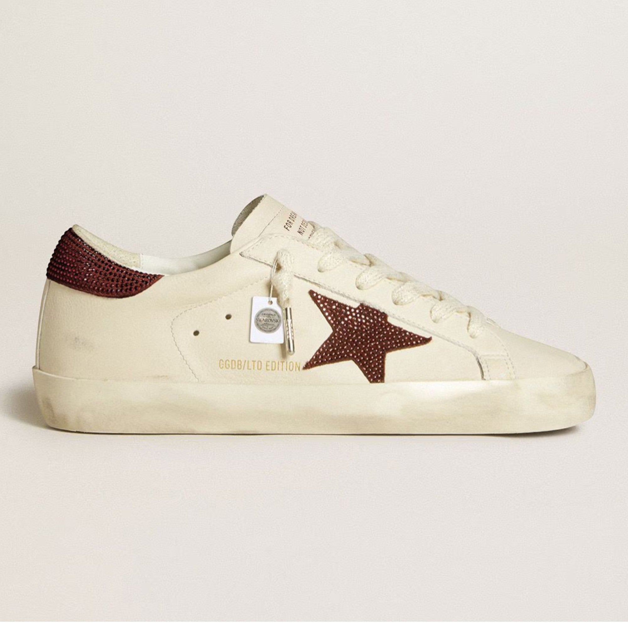 Super-Star Sneakers White Swarovski