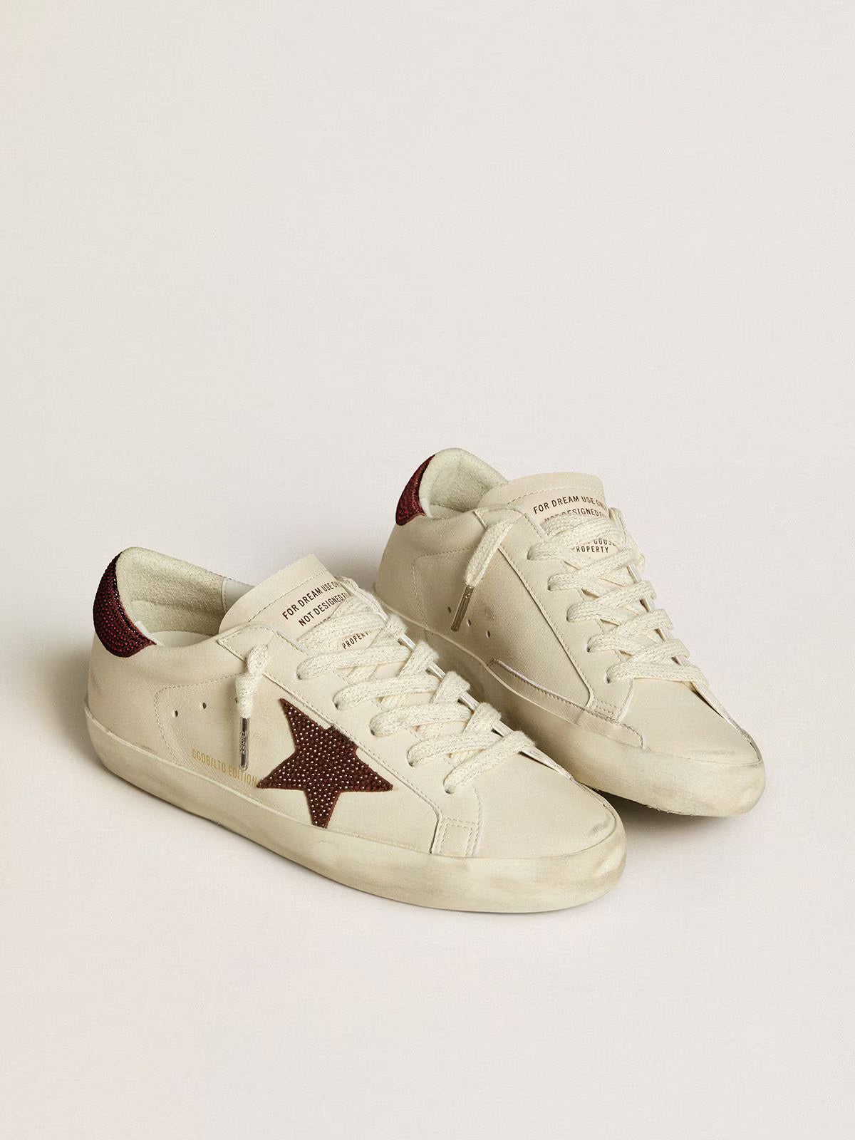 Super-Star Sneakers White Swarovski