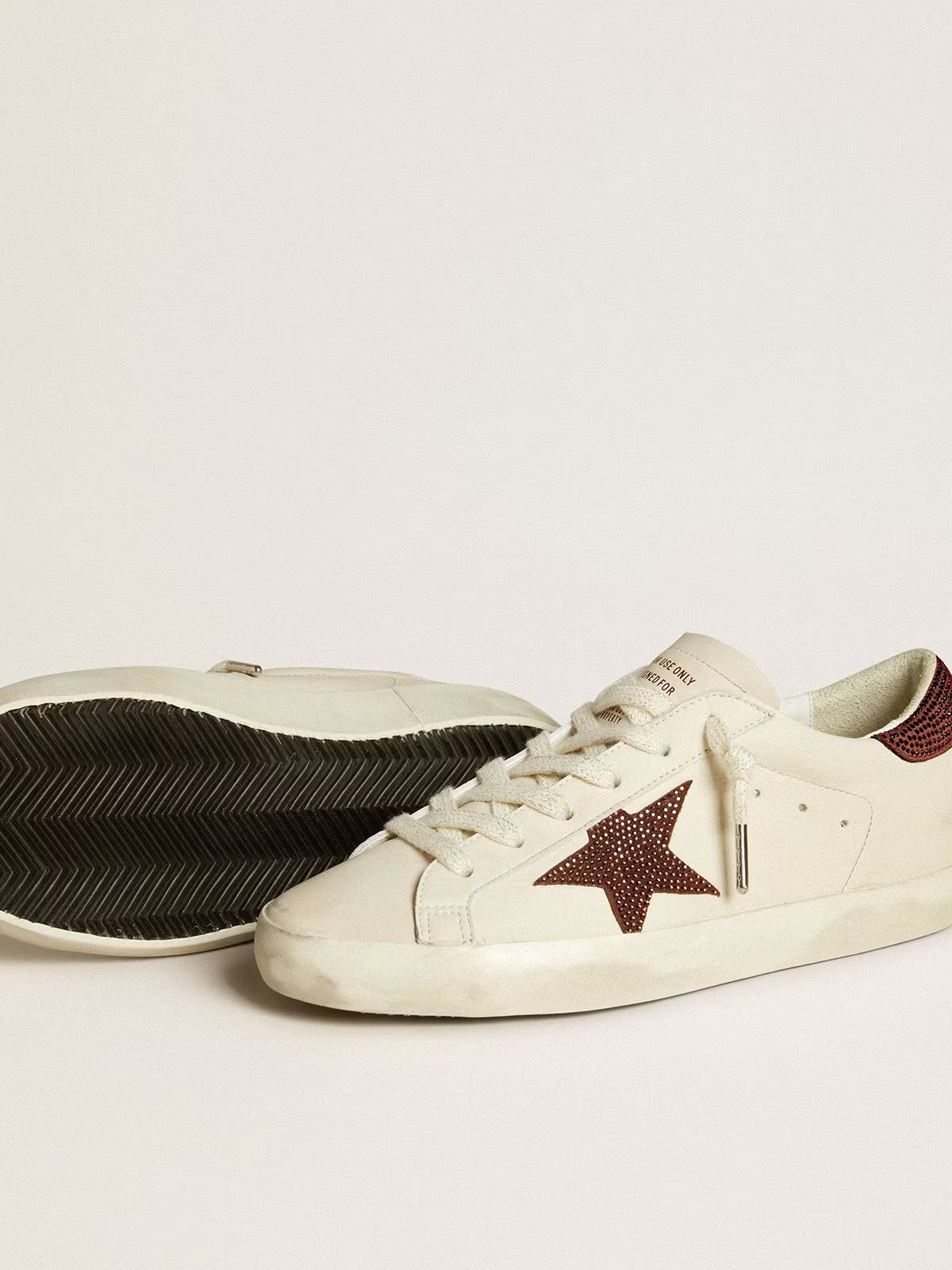 Super-Star Sneakers White Swarovski