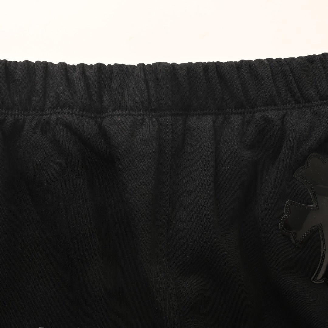 Cross Patch Sweatpants Black