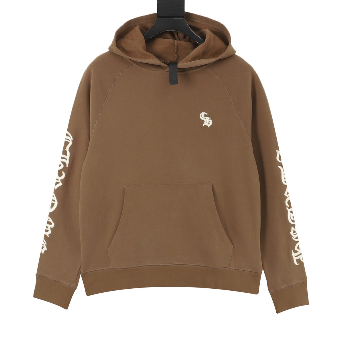 Slo Ride Embroidered Hoodie Brown