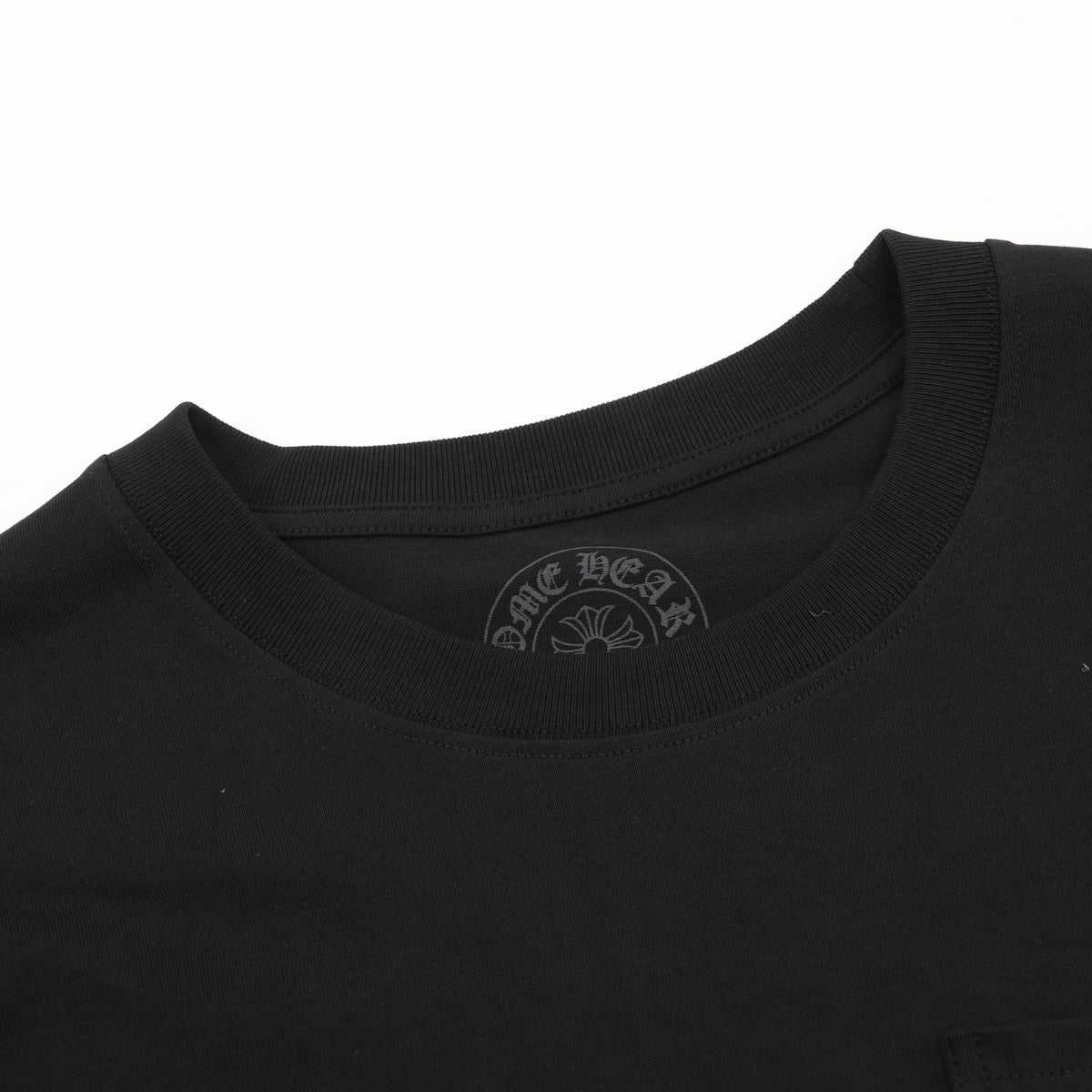 V89 Dagger Long Sleeve Pocket T-Shirt Navy & Yellow