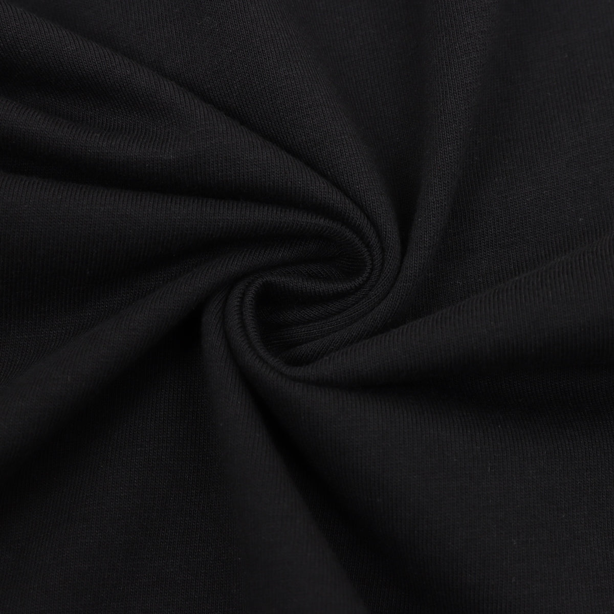 Gothic Logo Long Sleeve Pocket T-Shirt Black