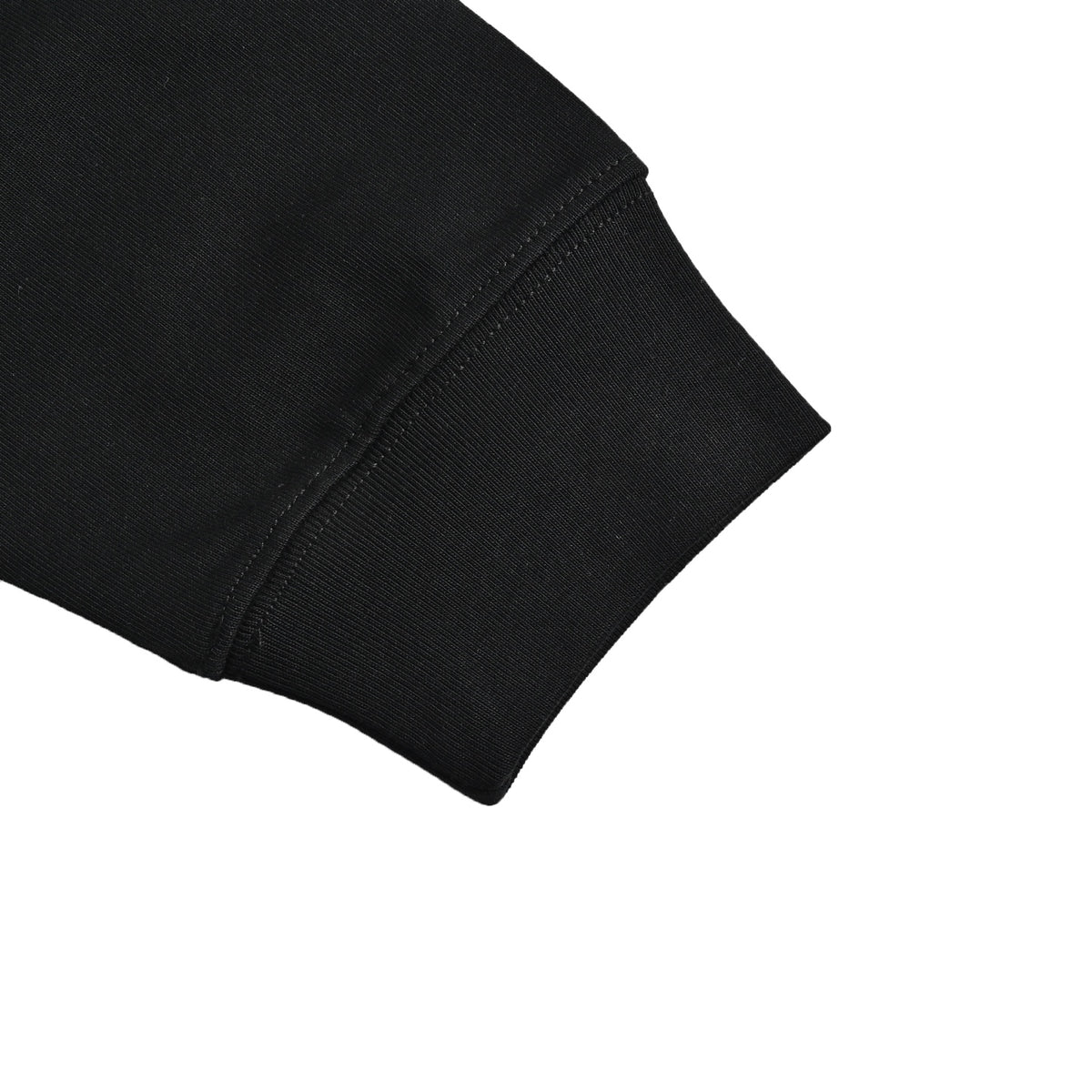 Circular Cross Long Sleeve Pocket T-Shirt Black