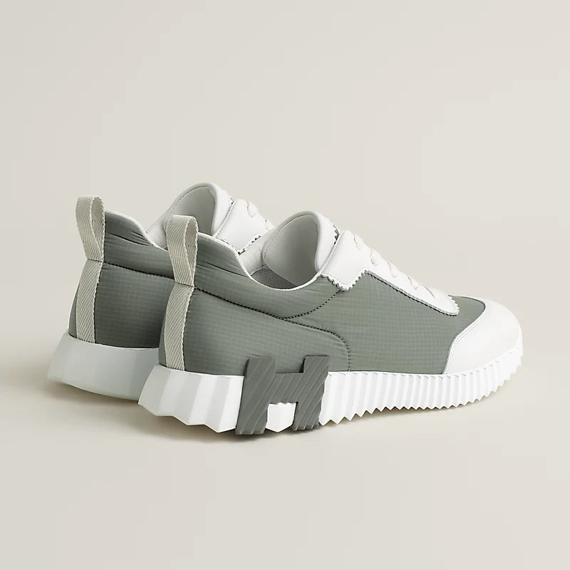 Hermès Bouncing Sneaker Étoupe/Blanc
