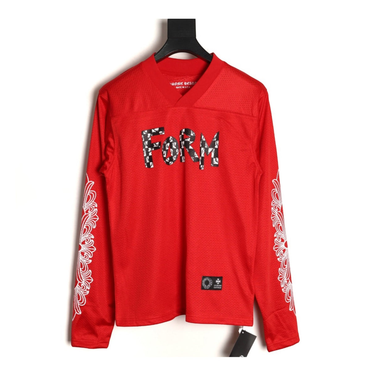 x Matty Boy Form Mesh Long Sleeve Jersey Red