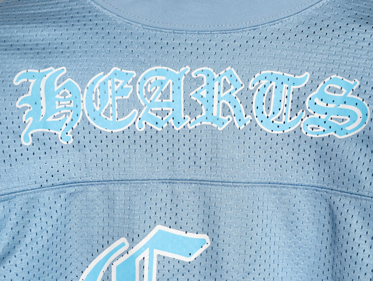 Sports Mesh Warm Up Jersey Blue
