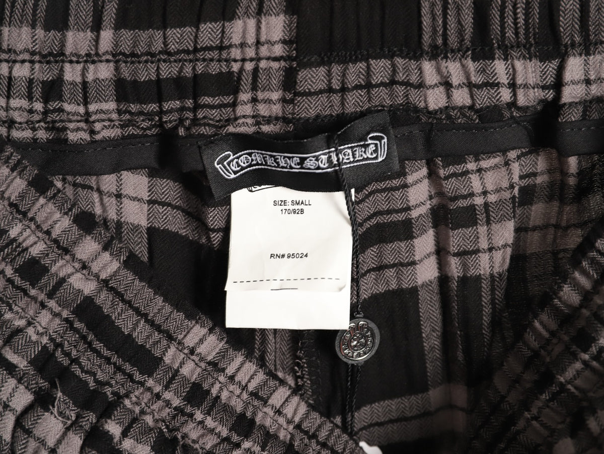 x Sean Wotherspoon Plaid Flannel Beach Pants Black & Grey