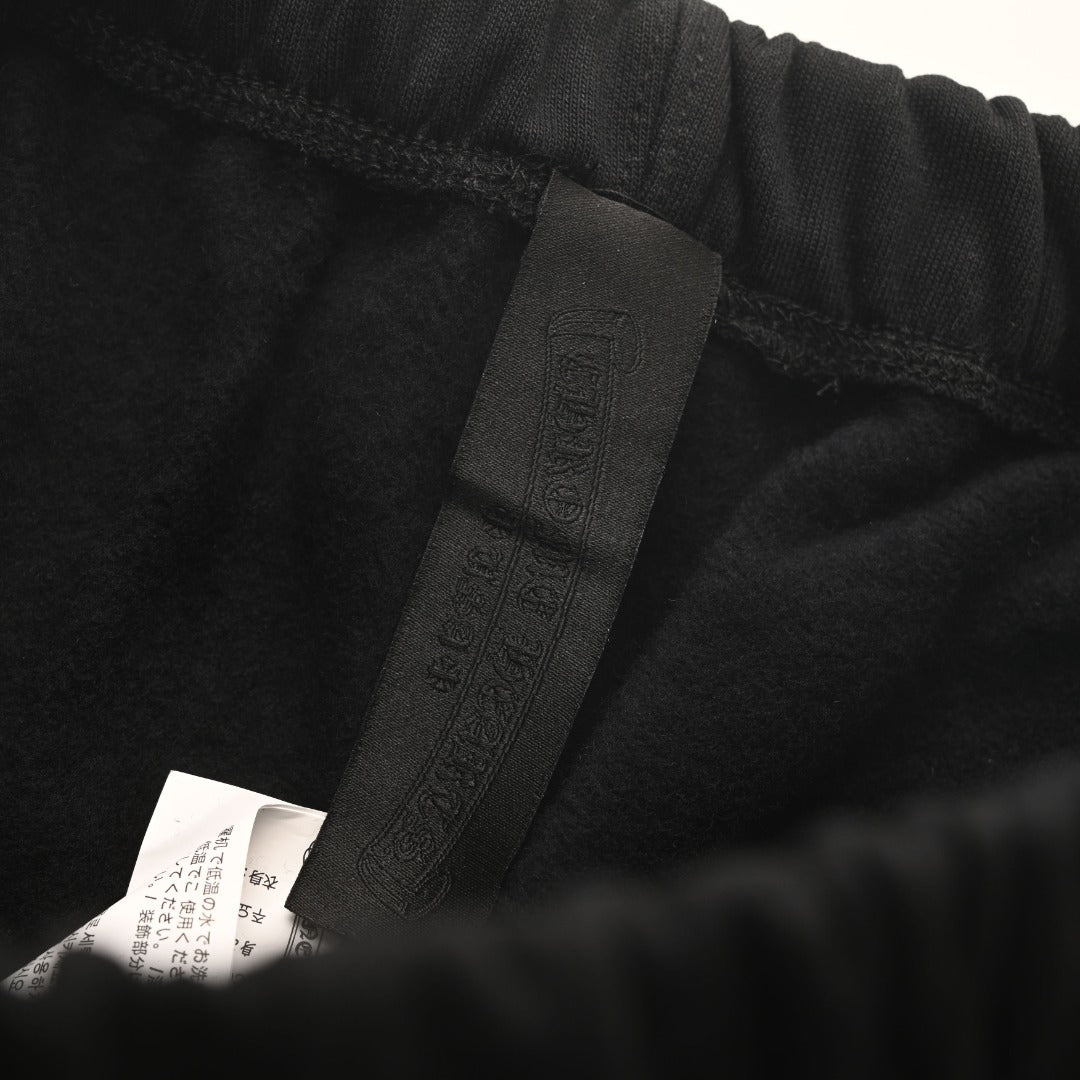 Cross Patch Sweatpants Black