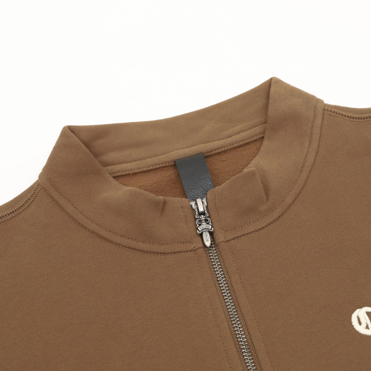 Slo Ride Quarter-Zip Sweatshirt Brown