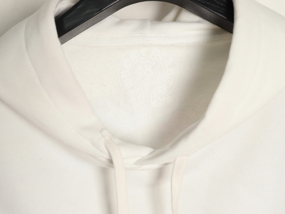 Multicolor Cross Hoodie White