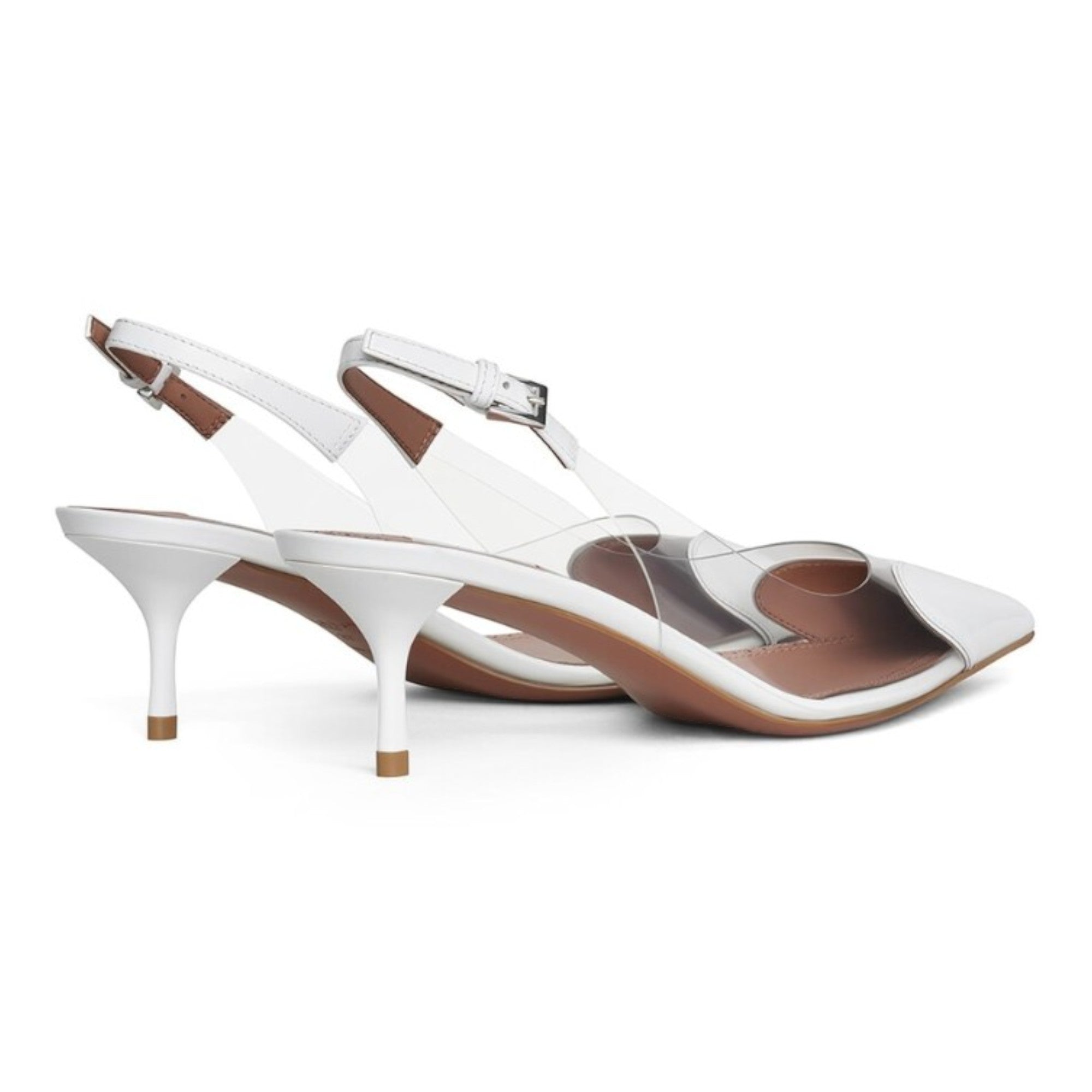 Le Cœur Slingback Pumps White