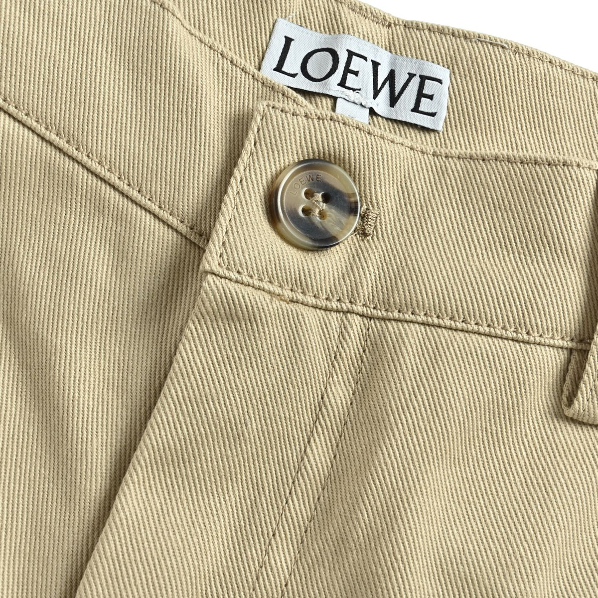 Utility Work Pants Khaki Beige