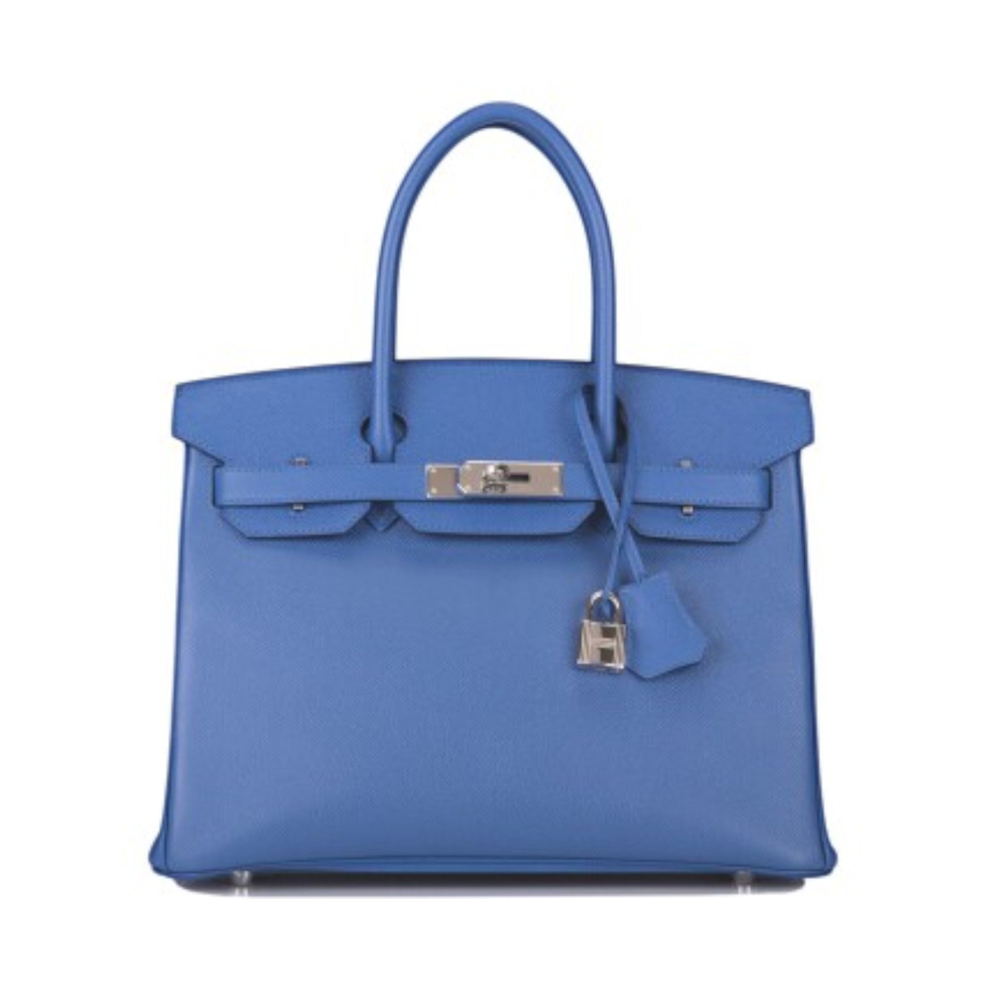 Bleu Brighton Epsom Leather Palladium Hardware