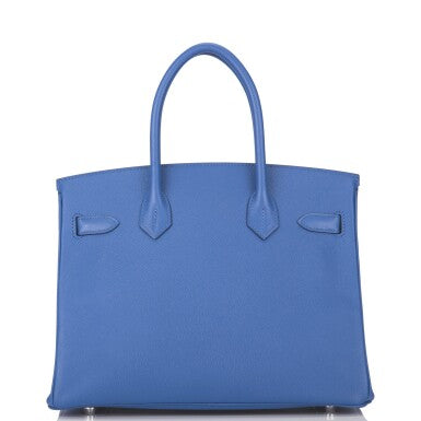 Bleu Brighton Epsom Leather Palladium Hardware