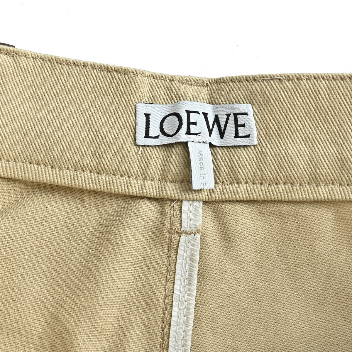 Utility Work Pants Khaki Beige