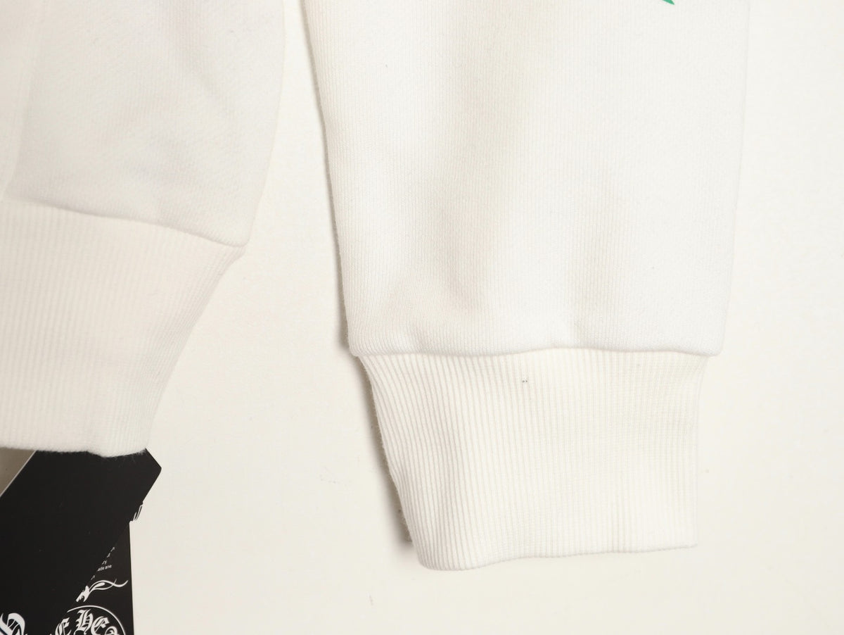 Multicolor Cross Hoodie White