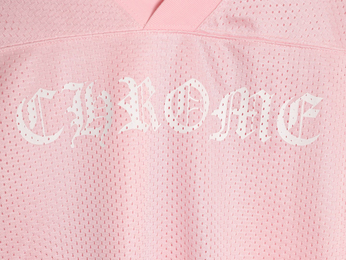 Love You Mesh Warm Up Jersey Pink