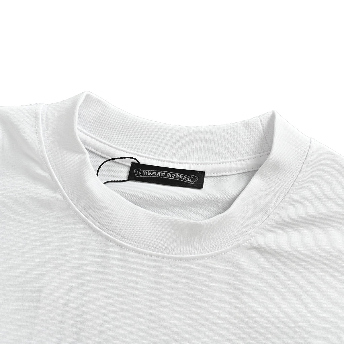 Cross Graphic Long Sleeve T-Shirt White & Black