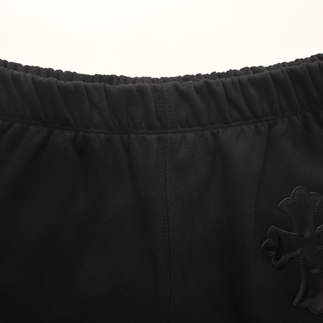 Cross Patch Sweatpants Black