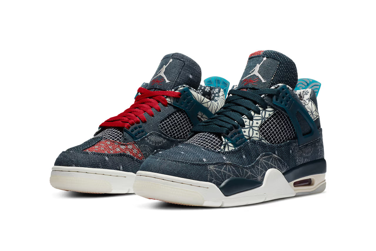Air Jordan 4 Retro SE Sashiko Deep Ocean