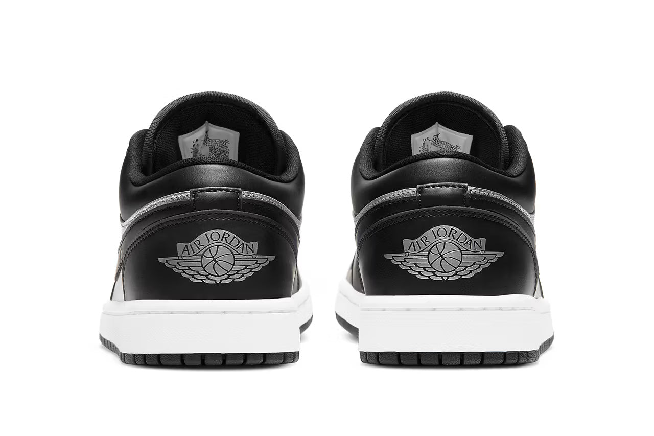 Air Jordan 1 Low SE Black Metallic Silver