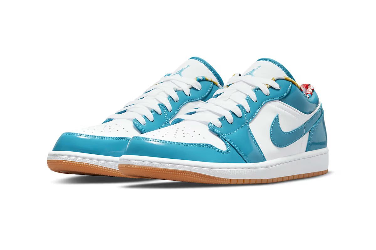 Air Jordan 1 Low SE Barcelona Cyber Teal