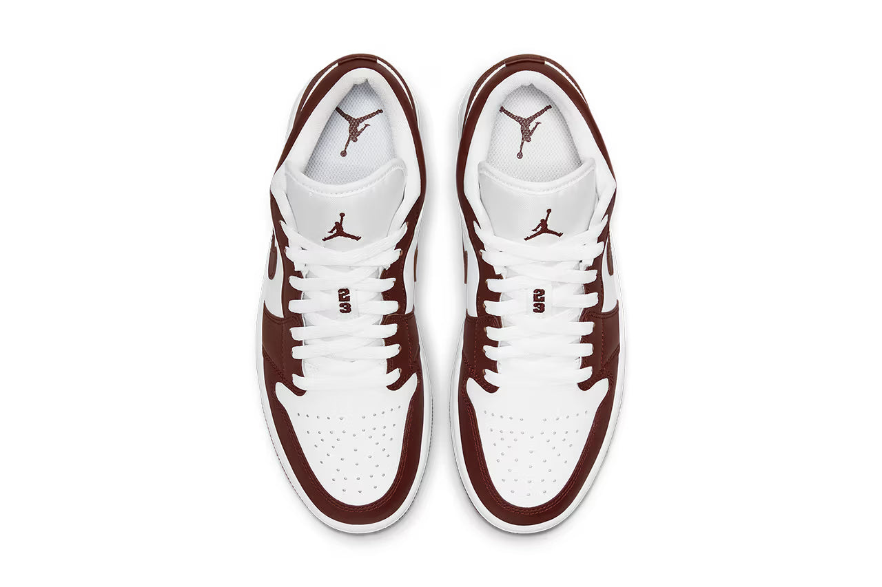 Air Jordan 1 Low White Eclipse Bronze